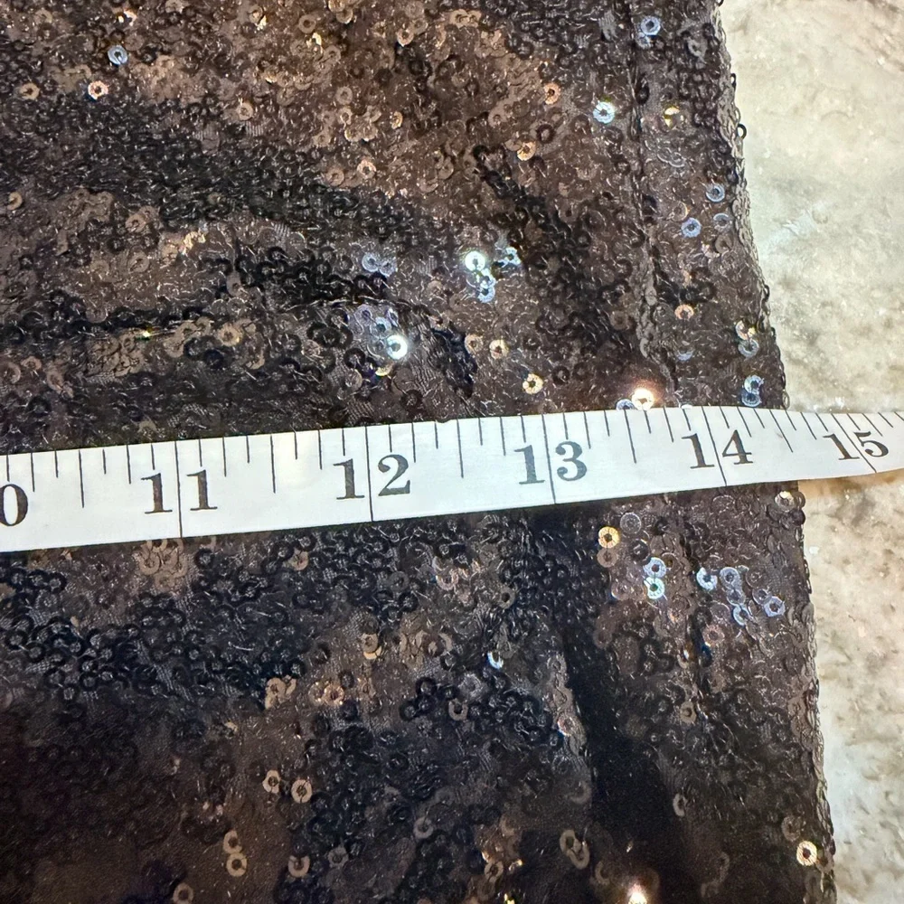 NWT Forever 21 Black Sequin Pants Women’s XS Party Night Out
